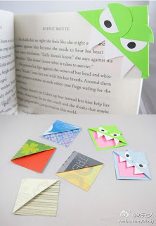 Trouvaille #26 : Un marque-page rigolo en origami