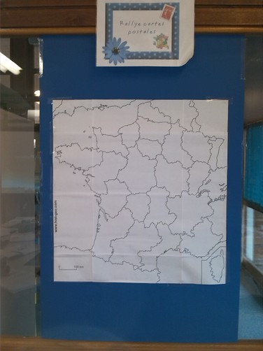 géographie : projet rallye cartes postales - découverte des régions françaises